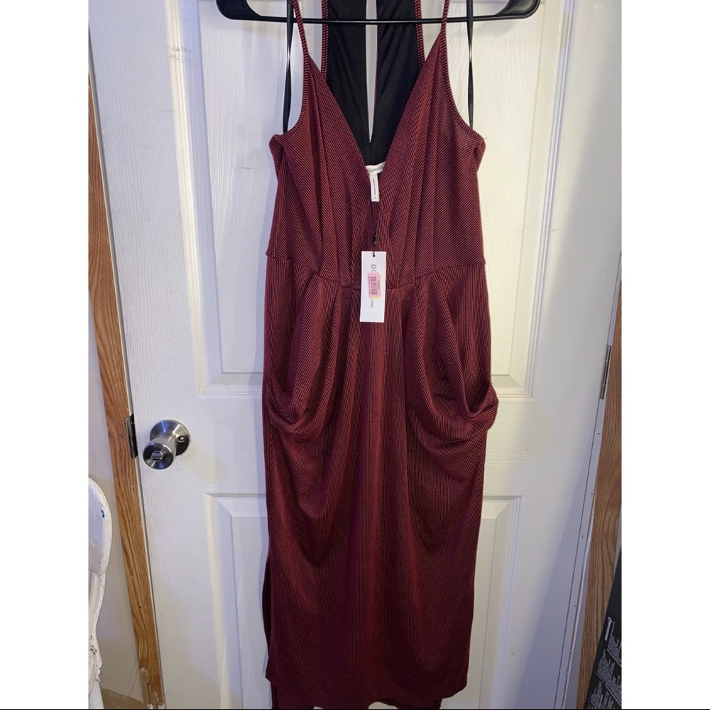 Pocket dress, loose fitting